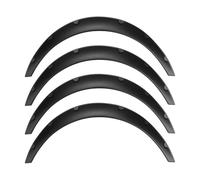 Coche Guardabarros 4 Unids/Set Ceja Guardabarros Universal Coche Llamarada Rueda Arco Protector