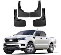 Coche Guardabarros para Ford Ranger 2019-2023, Faldillas Antibarro Delantero y Trasero Protección Antisalpicaduras Aletas de Barro de Coches