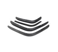 Coche Guardabarros para Jeep para Wrangler JL 2018+ 2021 2022 2023 Guardabarros Delantero Y Trasero De Coche Protector contra Salpicaduras Bengalas(Low Fender)