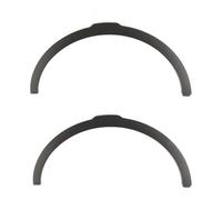 Coche Guardabarros para Land para Rover para Range Rover para Evoque 2012-2017 Moldura Arco Rueda Delantera Automóvil Guardabarros Cejas Arcos(Pair)