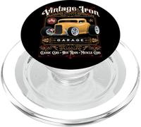 Coche Hot Rod clásico, Retro, Vintage, de Hierro de los años Treinta PopSockets PopGrip para MagSafe