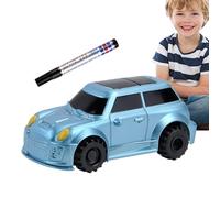 Coche inductivo Follow The Line - Vehículo de reconocimiento de Carreteras con Sensor automático, Juguete Interactivo de Aprendizaje de vástago | Coche de Seguimiento de línea educativa para niños de