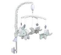 Coche infantil ligero - Juego colgante, juguete de coche | Personajes de peluche giratorios, caja de música de alto contraste para el cochecito de bebé Bassinet regalo sensorial para recién nacido