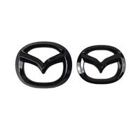 Coche Insignia del Logotipo para Mazda CX-30 2019 2020 2021 2022 2023, Insignia de Coche Coche Autoadhesivo Logo Logotipo Auto Etiqueta capó Frontal Maletero Volante Emblema Insignia calcomanías