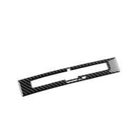 Coche Interior Accesorios Adhesivo Decorativo para Panel De Control Central De Coche Fibra De Carbono Suave para Benz para SLK R171 2004-2010(Black LHD RHD B)