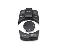 Coche Interior Accesorios Kit Botones Control Multimedia Central CIC I-Drive Para X1 Para X5 Para X6 Y Para E60(Model B-Black)
