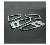 Coche Interior Accesorios Molduras Interiores Embellecedor Manija Interior Cromado ABS Decoración Manija Puerta Interior Pegatina Embellecedora Para Ford Para Kuga Para Escape 2013 2014 2015 2016 2017