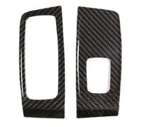 Coche Interior Accesorios Para 911 Para 992 2019-2022 Cubierta Cambio Marchas Volante Carbono Seca Manija Puerta Control Ventana Cubierta Umbral Puerta Embellecedor(Window control)