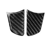 Coche Interior Accesorios Para A6 C7 Para A6L 2013-2016 2x Embellecedor Volante Coche Adhesivo Fibra De Carbono Decoración Para El Coche