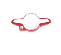 Coche Interior Accesorios para Alfa para Romeo para Tonale 2022 Pegatina Decorativa para Marco Volante Coche Accesorios Interiores Interior Coche(Red)