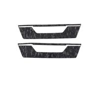 Coche Interior Accesorios Para Chevrolet Para Corvette C8 Z51 Z06 2020-2023 Pedal De Bienvenida Para Coche Protector Umbral Puerta Adhesivo Accesorios 2 Piezas(Negro)