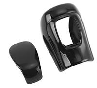 Coche Interior Accesorios Para CRV Para 6.ª Generación 2023-2024 Pomo Palanca Cambios ABS Cubierta Protectora Adhesivo Antideslizante Transmisión Automática(Black)