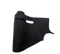 Coche Interior Accesorios Para Fiat 500 500C 2008 2010-2022, alfombrilla de gamuza para salpicadero, cubierta para salpicadero, alfombra de sombrilla Interior Coche(Full Black,LHD_A)