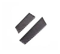 Coche Interior Accesorios Para Fiat Para 500 2010-2015 Adhesivo Fibra Compartimento Almacenamiento Alfombrillas Antideslizantes Reposabrazos Puerta Coche(Carbon fiber a)