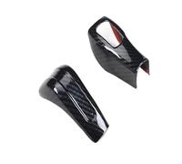 Coche Interior Accesorios Para Ford Para Explorer 2013-2018 Cubiertas Interiores Fibra Carbono Panel Cambio Marchas Perilla Del Volante Pegatina Coche ABS Car Interior Sticker(Gears)