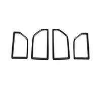 Coche Interior Accesorios Para Ford Para F150 2015-2020 Interior Del Coche Consola Central Salida Aire Cubierta Decorativa Pegatinas Car Interior Sticker(Carbon Fiber A)
