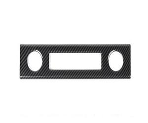 Coche Interior Accesorios Para Jeep Para Wrangler JK 2007-2017 ABS consola central del coche tablero decoración cubierta pegatinas accesorios interiores(Cigar lighter)
