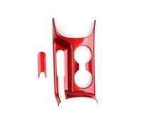 Coche Interior Accesorios Para Kia Para Soul 2020-2025 Cubierta Botón Ventana Roja Palanca Cambios Coche Consola Central LHD/RHD Car Interior Sticker(Handbrake Plane)