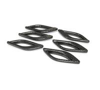 Coche Interior Accesorios Para Maserati Para Levante 2016-2019 Para Ghibli 2014-2019 Para Quattroporte 13-17 Embellecedor Cubierta Cambio Marchas Altavoz Puerta Volante(Fender Panel-L)