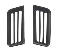 Coche Interior Accesorios Para Nissan Para Frontier 2022-2025 Frente Interior Del Coche Superior A/C Cubierta Ventilación Salida Aire Decoración Ajuste 2 Piezas(Negro mate)
