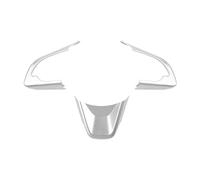 Coche Interior Accesorios para Suzuki para Jimny 2019 En Adelante, Accesorios Coche Decoración Volante, Cubiertas Paneles Molduras ABS Pegatinas Interiores Interior Coche(Plata)