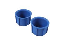 Coche Interior Accesorios Para Toyota FJ Para Cruiser 2007-2021 Modificación Interior Coche Control Central Depósito Agua Caja Almacenamiento TPE Color Negro(2Piece Blue)