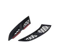 Coche Interior Accesorios Para Toyota Para Land Para Cruiser 250 Para Prado Parachoques Delantero Del Coche Cubierta Salida Ventilación Aire Embellecedores(Negro mate)