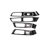 Coche Interior Accesorios Para Volvo Para XC60 Para S60 Para V60 Accesorios Pegatina Puerta Apoyabrazos Elevador Vidrio Panel Botón Cubierta Decorativa Car Interior Sticker(Carbon fiber pattern)
