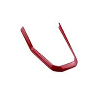 Coche Interior Accesorios Para VW Para Polo 2019 2020 2021 2022 2023 LHD Consola De Coche Caja De Cambios Cubierta Del Panel Marco Decorativo Embellecedor(Model D Red)