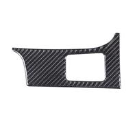 Coche Interior Compatible con Porsche para Taycan 2019 2020 2021 2022 Fibra Carbono Suave Tablero Instrumentos Coche Ajuste Engranajes Cubierta embellecedora Accesorios Adhesivos