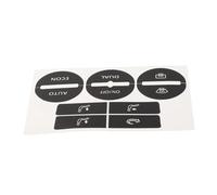 Coche interior Compatible con VW para PASSAT 2005 2006 2007 2008 2009 2010 Botón de control de A/C Control de climatización A/C Botón desgastado y pelado Reparación