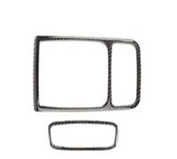 Coche Interior Decorativos Para A3 8V S3 Interior Coche Palanca Cambios Aire Acondicionado, Panel CD, Reposabrazos Puerta, Cubierta, Pegatinas Fibra Carbono(I)