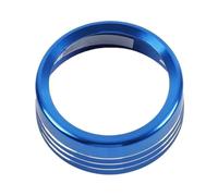 Coche Interior Decorativos Para Ford Para Maverick 2022-2024, Estilo Mecánico Cubierta Embellecedora Del Botón De La Palanca Cambios Aleación Aluminio(Blue)