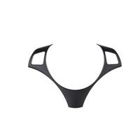Coche Interior marco Embellecedor Cubierta Para Volante Coche Adhesivo Para Serie 3 Para E90 Para E92 Años 2005-2012 ABS Estilo Negro Mate Molduras Interiores