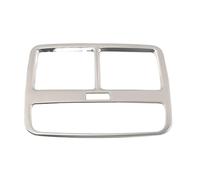 Coche Interior marco Para A4 Para B9 Para A5 2016-2024 Moldura Acero Inoxidable Botón Trasero Guantera Rejilla Ventilación Aire Acondicionado Molduras Interiores