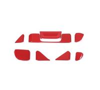 Coche Interior Para Chevrolet Para Corvette C8 Z51 Z06 2020-2023 Pegatinas Decorativas Para Rejillas Ventilación Aire Acondicionado Coche Accesorios interiores(Red)