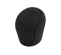 Coche Interior Para Peugeot 206 307 406 407 207 208 308 Cubierta De Perilla De Cambio De Marchas De Silicona Para Coche(Negro)