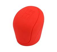 Coche Interior Para Peugeot 206 307 406 407 207 208 308 Cubierta De Perilla De Cambio De Marchas De Silicona Para Coche(Red)