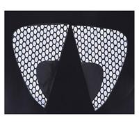 Coche Interior Para SEAT Para Leon MK2 2008-2012, Calcomanías Triangulares De Vidrio Delantero Y Trasero, Pegatinas Decorativas Accesorios interiores(Style G)
