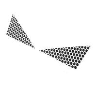 Coche Interior Para SEAT Para Leon MK2 2008-2012, Calcomanías Triangulares De Vidrio Delantero Y Trasero, Pegatinas Decorativas Accesorios interiores(Style B)