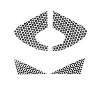 Coche Interior Para SEAT Para Leon MK2 2008-2012, Calcomanías Triangulares De Vidrio Delantero Y Trasero, Pegatinas Decorativas Accesorios interiores(Style C)