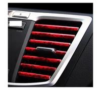 Coche Interior Para VW Para Golf Para Sagita Para Beetle Para Caddy Para Passat Para Polo Embellecedor Salida Ventilación Aire Coche 10 Uds Tira Forma Rosa DIY
