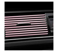 Coche Interior Para VW Para Golf Para Sagita Para Beetle Para Caddy Para Passat Para Polo Embellecedor Salida Ventilación Aire Coche 10 Uds Tira Forma Rosa DIY