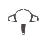 Coche Interior Pegatinas para El Marco del Botón del Volante, Accesorios Interiores del Coche para BMW G30 G20 F40 G21 G28 G11 G12 Z4 G32(Red Blue)