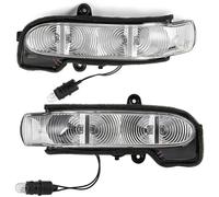 Coche Intermitentes Secuenciales para Benz Clase GE para W211 S211 W463 W461 Espejo Retrovisor Lateral Izquierdo Derecho LED Luz De Señal De Giro Indicador(Left Right Side)