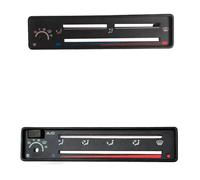 Coche Interruptor Climatización/Ajuste for panel de aire acondicionado Volkswagen Santana y panel de control de palanca de control de aire acondicionado(With lights green A)