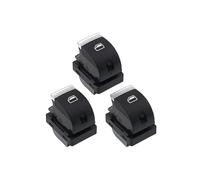 Coche Interruptor Ventana 4F0959851H 4F0959855B Botón Trasero Del Interruptor De La Ventana Principal Coche Para A3 8P A6 S6 RS6 C6 Q7 2004 2005 2006 2007-2011
