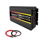 Coche Inversor 10000W/12000W Onda Sinusoidal Pura Inversor De Potencia Transformador De Voltaje Automóvil Hogar Exterior Convertidor DC12V 220V con Controlador Convertidor(10000W,12V_220V50HZ)