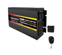 Coche Inversor 10000W/12000W Onda Sinusoidal Pura Inversor De Potencia Transformador De Voltaje Automóvil Hogar Exterior Convertidor DC12V 220V Con Controlador Convertidor(10000Wcontroll,12V_220V60HZ)