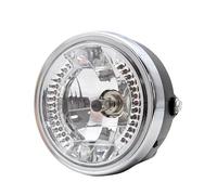 Coche Juego De Faros Delanteros Faros Delanteros Retro Modificados Motocicletas Con Anillo Ángel 8 Pulgadas Dirección Cerca Lejos Para Chopper
